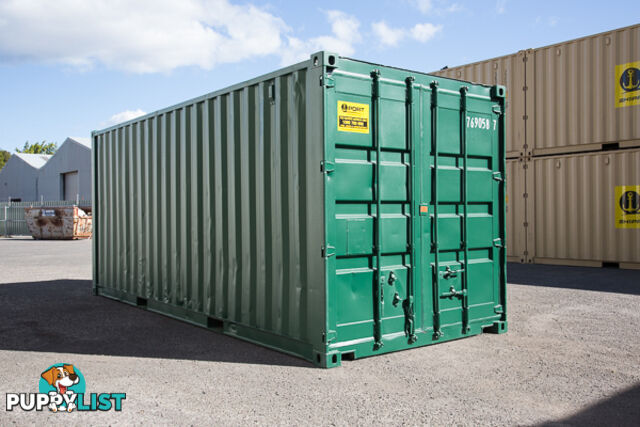 Refurbished Painted 20ft Shipping Containers Bombala - From $3950 + GST
