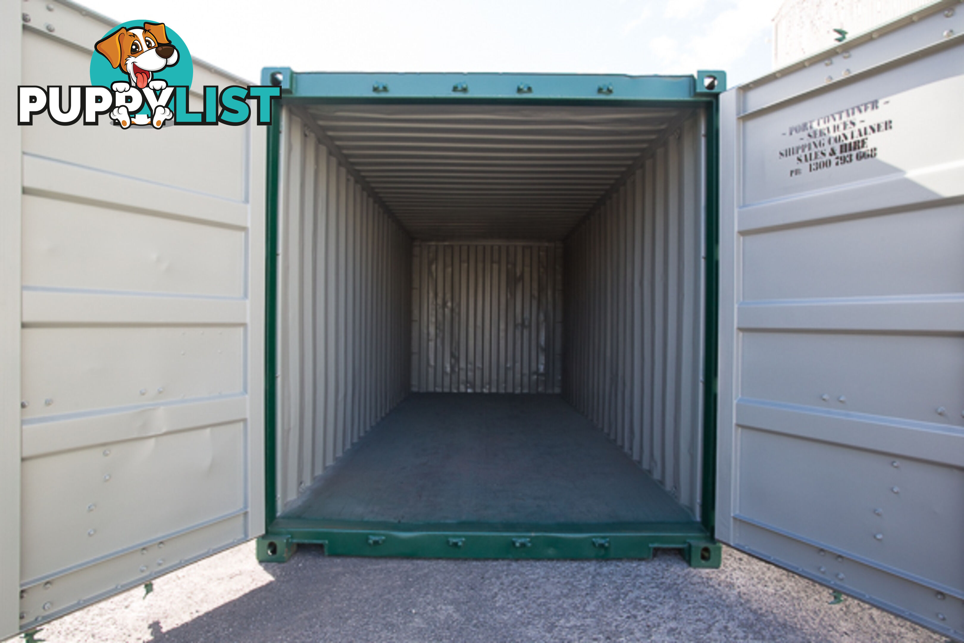 Refurbished Painted 20ft Shipping Containers Allynbrook - From $3950 + GST