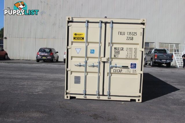 New 20ft Shipping Containers Hervey Bay - From $6550 + GST