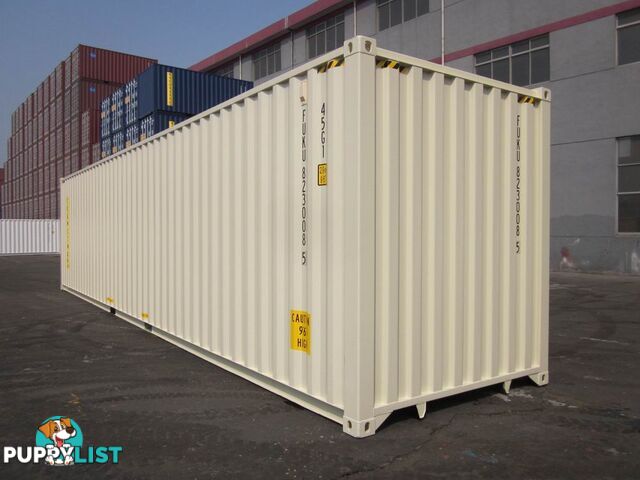 New 40ft High Cube Shipping Containers Crows Nest - From $7900 + GST