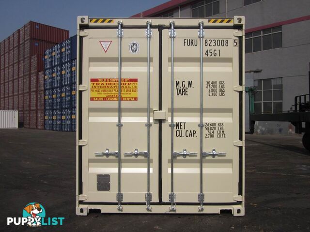 New 40ft High Cube Shipping Containers Byron Bay - From $7150 + GST