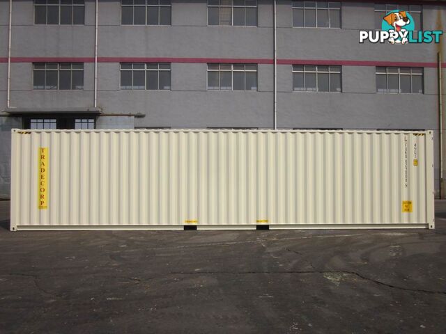 New 40ft High Cube Shipping Containers Gin Gin - From $7900 + GST