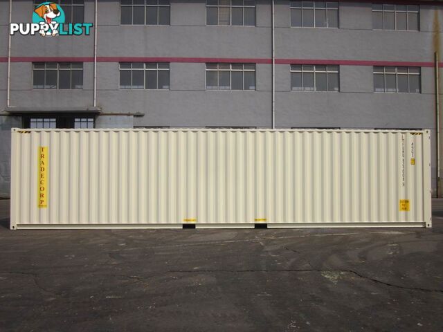 New 40ft High Cube Shipping Containers Port Augusta - From $7200 + GST