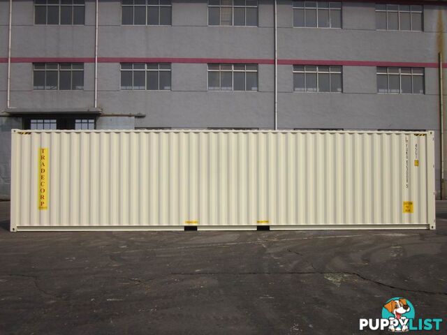 New 40ft High Cube Shipping Containers Rockhampton - From $7900 + GST