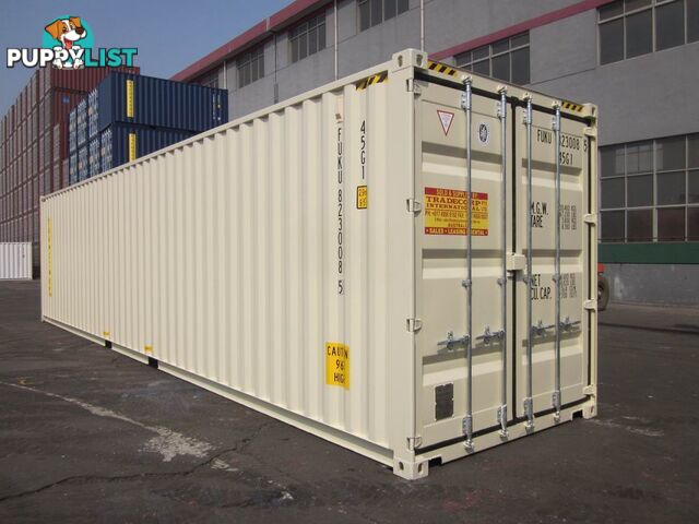 New 40ft High Cube Shipping Containers Rockhampton - From $7900 + GST