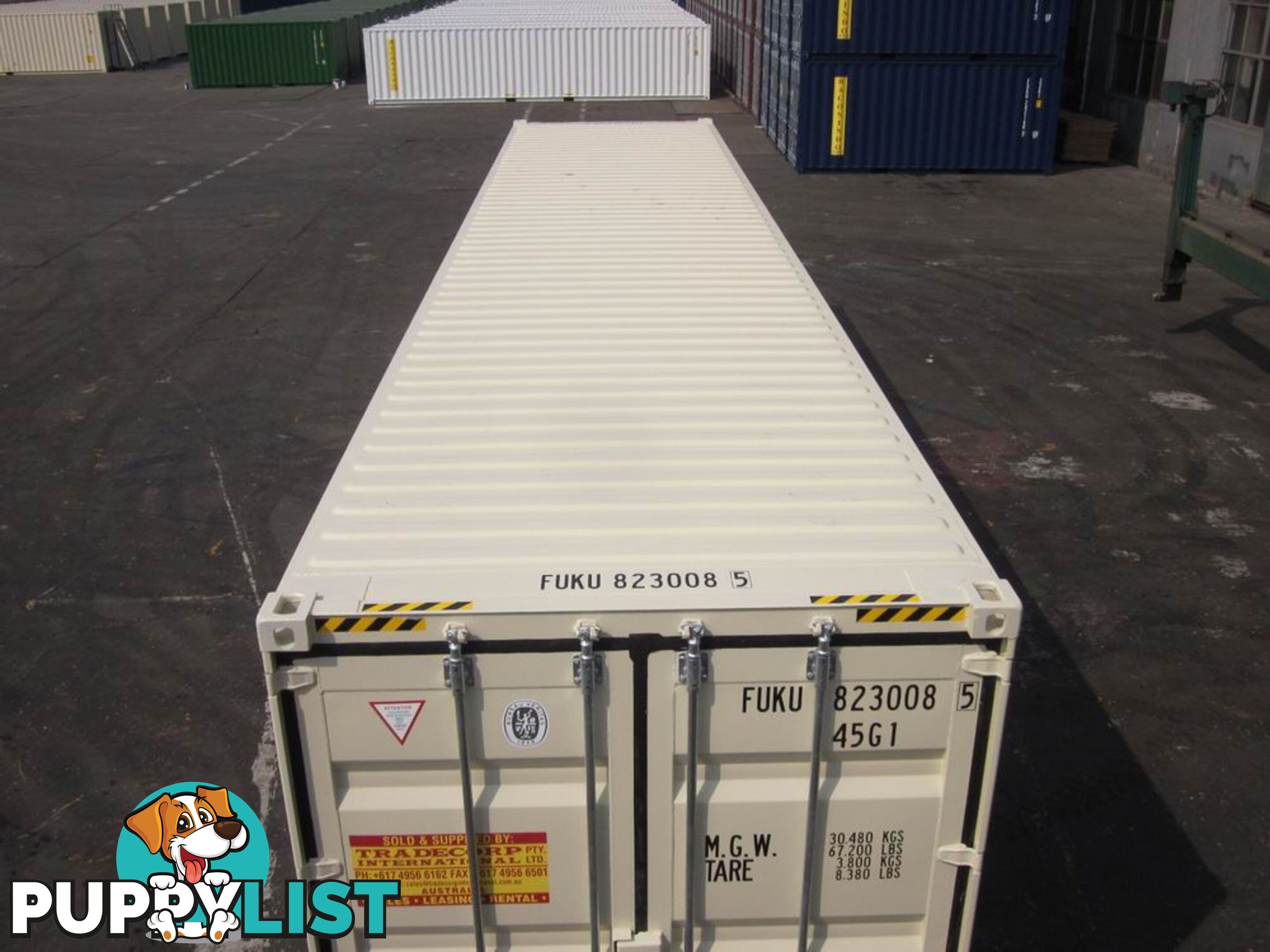 New 40ft High Cube Shipping Containers Maitland - From $7950 + GST