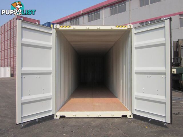 New 40ft High Cube Shipping Containers Gympie - From $7900 + GST