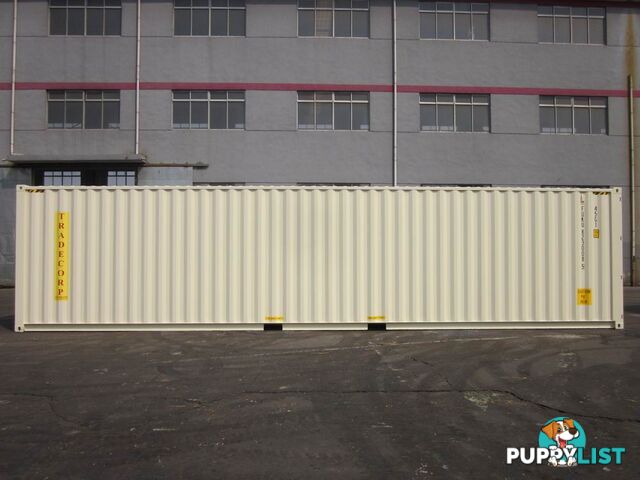 New 40ft High Cube Shipping Containers Gympie - From $7900 + GST