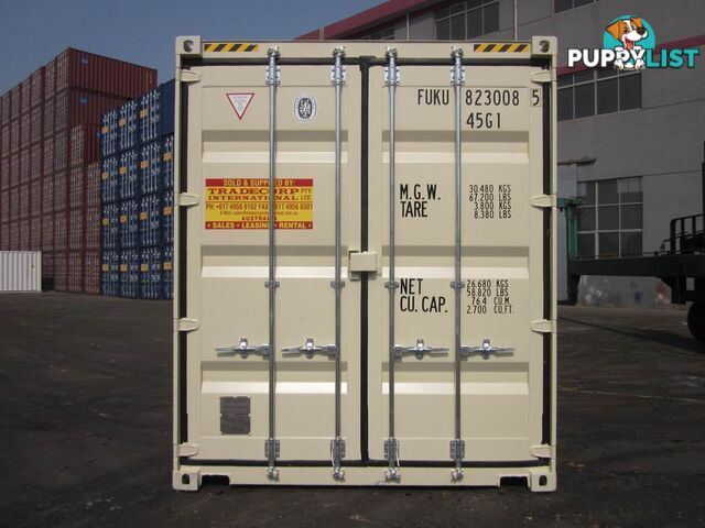 New 40ft High Cube Shipping Containers Tamworth - From $7950 + GST
