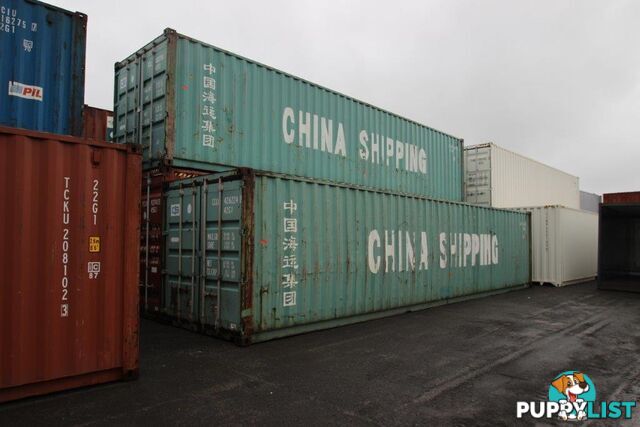 Used 40ft Shipping Containers Caboolture - From $3150 + GST