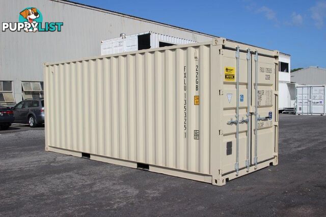 New 20ft Shipping Containers Coolangatta - From $6550 + GST