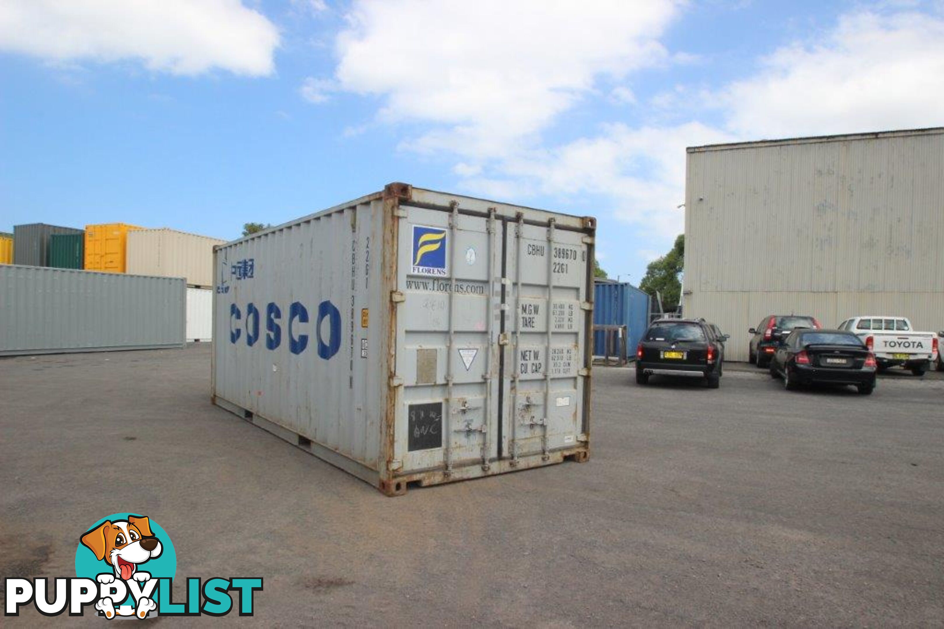 Used 20ft Shipping Containers Bowra - From $2950 + GST