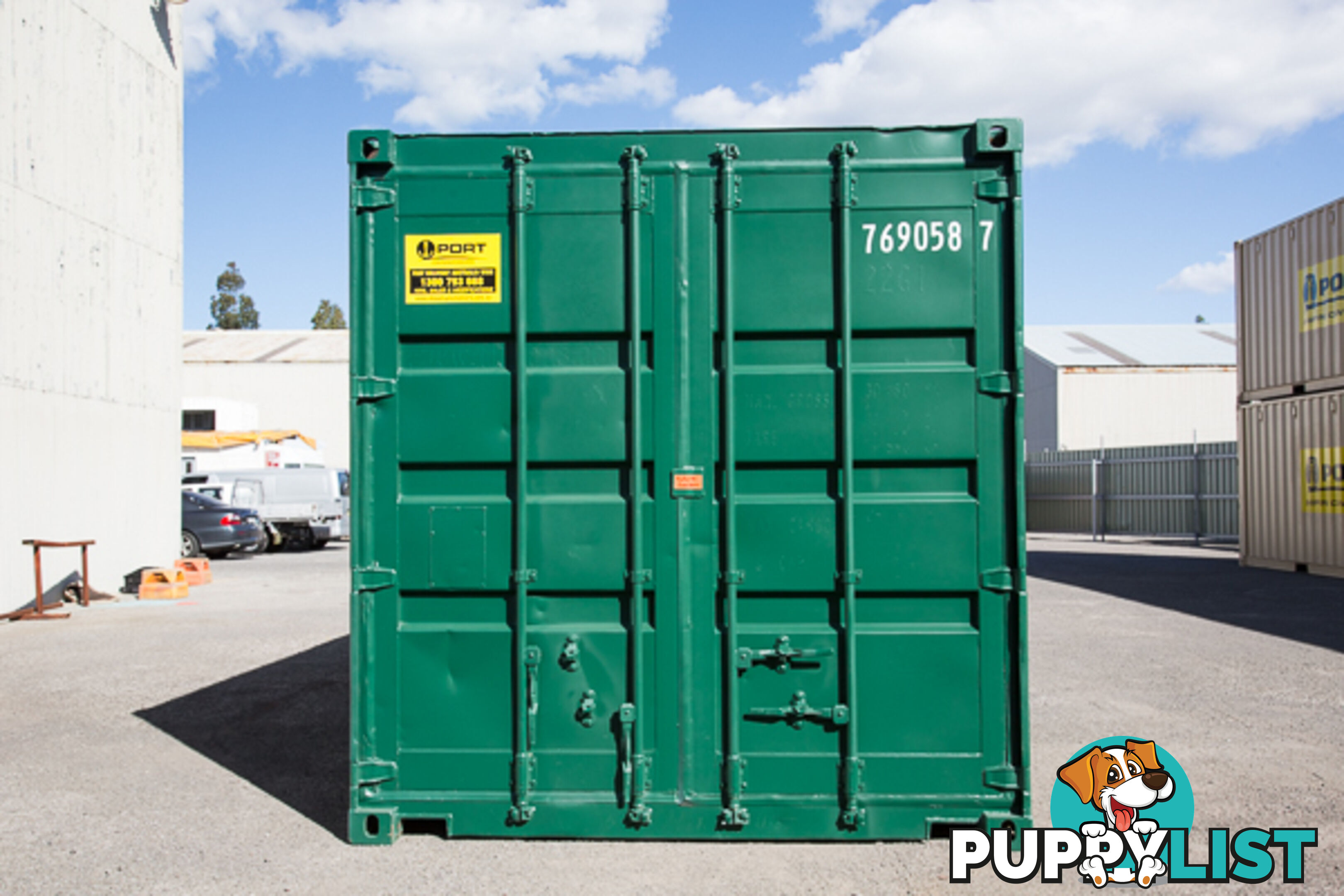 Refurbished Painted 20ft Shipping Containers Grafton - From $3950 + GST