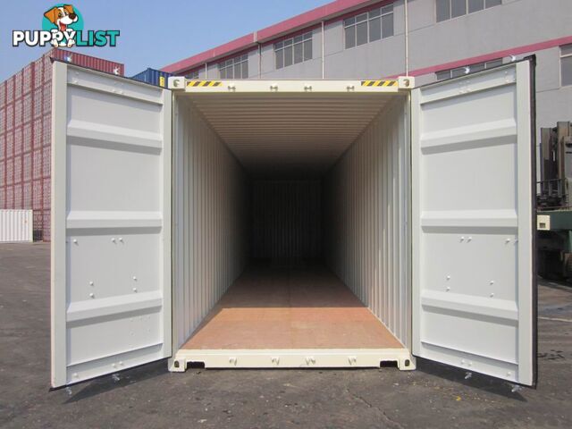 New 40ft High Cube Shipping Containers Parkes - From $7150 + GST