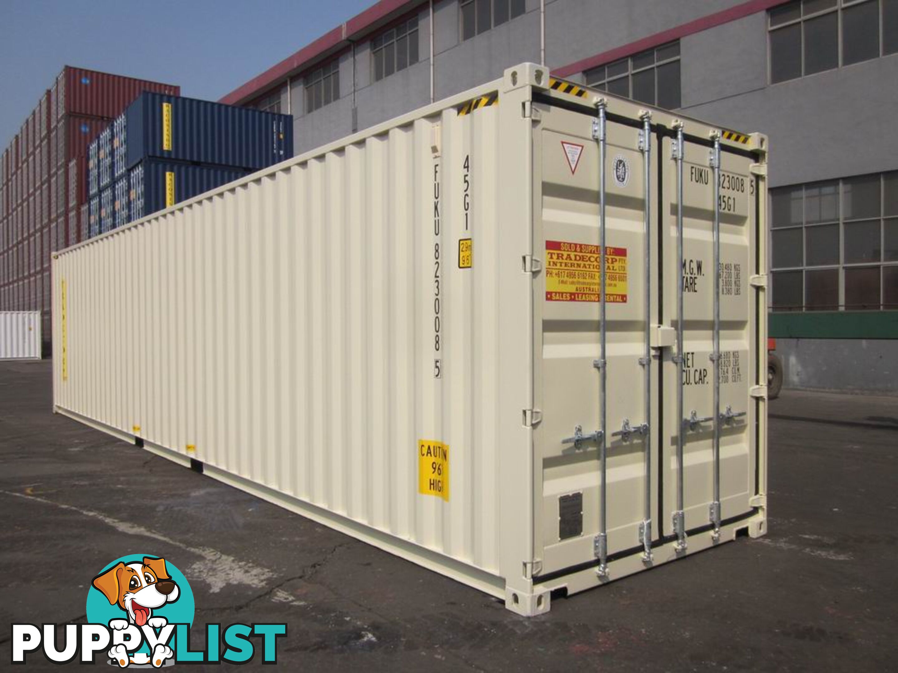 New 40ft High Cube Shipping Containers Sale - From $7100 + GST