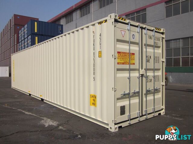 New 40ft High Cube Shipping Containers Sale - From $7100 + GST