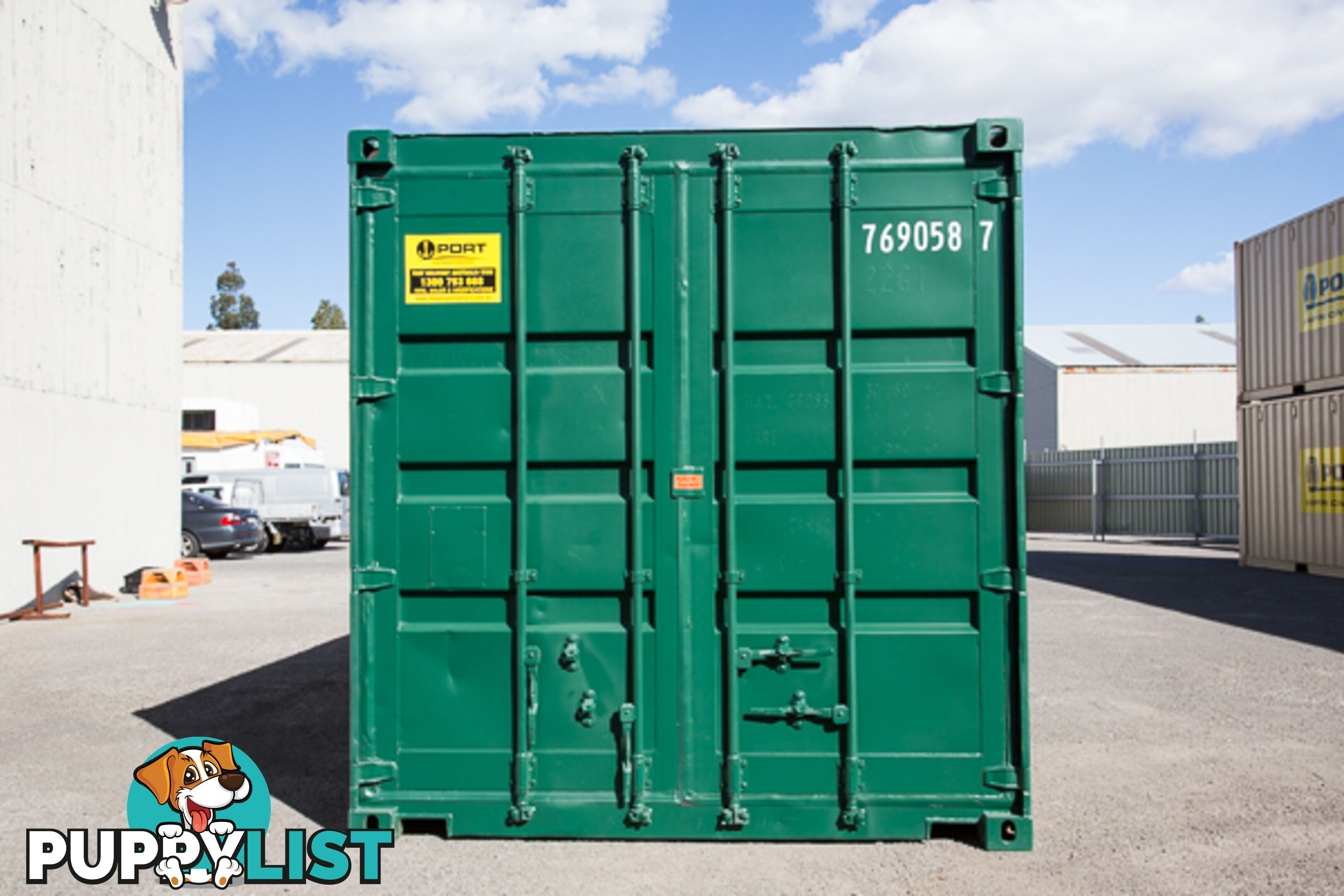 Refurbished Painted 20ft Shipping Containers Tamborine - From $3900 + GST