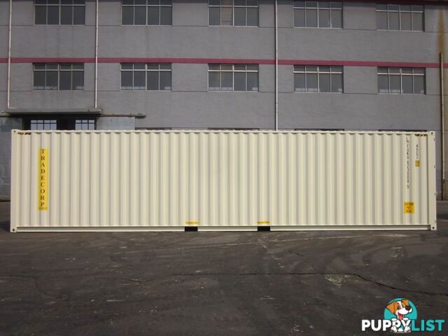 New 40ft High Cube Shipping Containers Brisbane - From $7900 + GST