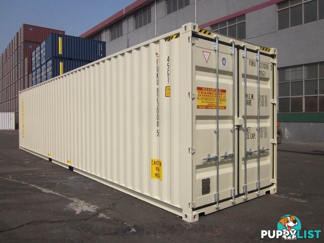 New 40ft High Cube Shipping Containers Brisbane - From $7900 + GST