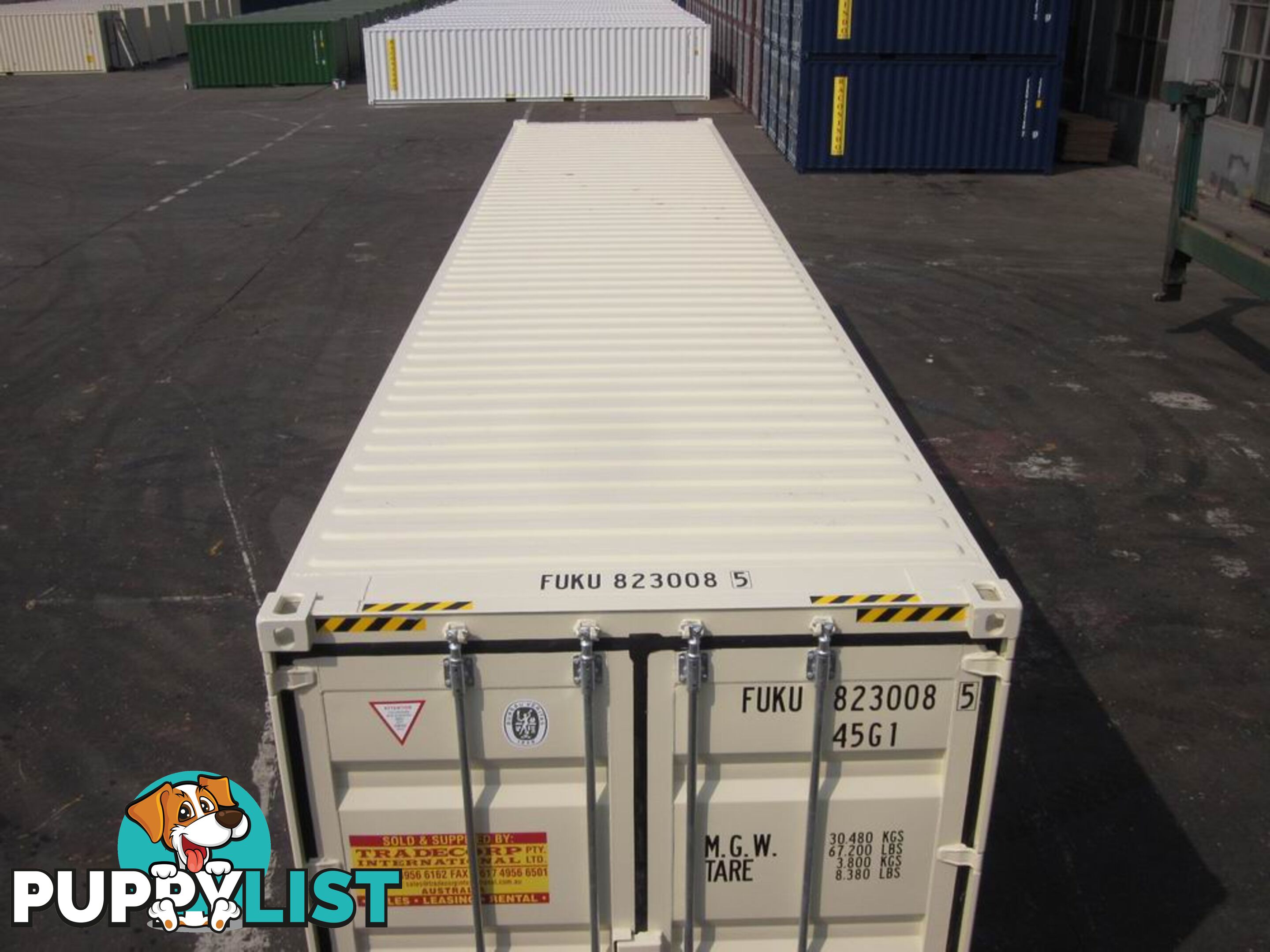 New 40ft High Cube Shipping Containers Brisbane - From $7900 + GST