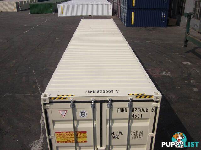 New 40ft High Cube Shipping Containers Brisbane - From $7900 + GST