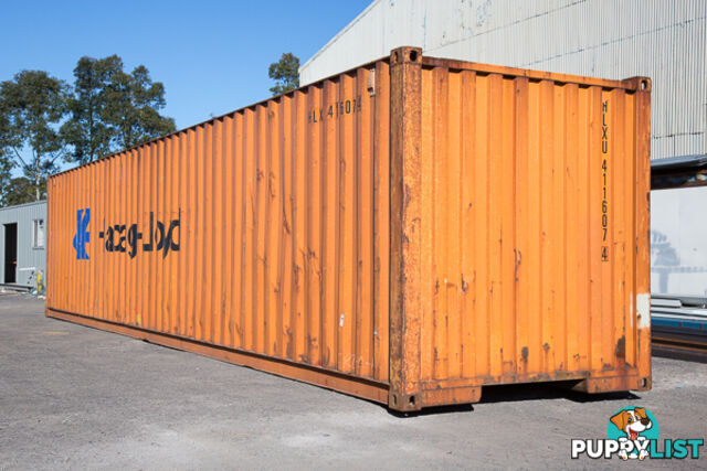 Used 40ft Shipping Containers Cessnock - From $3990 + GST