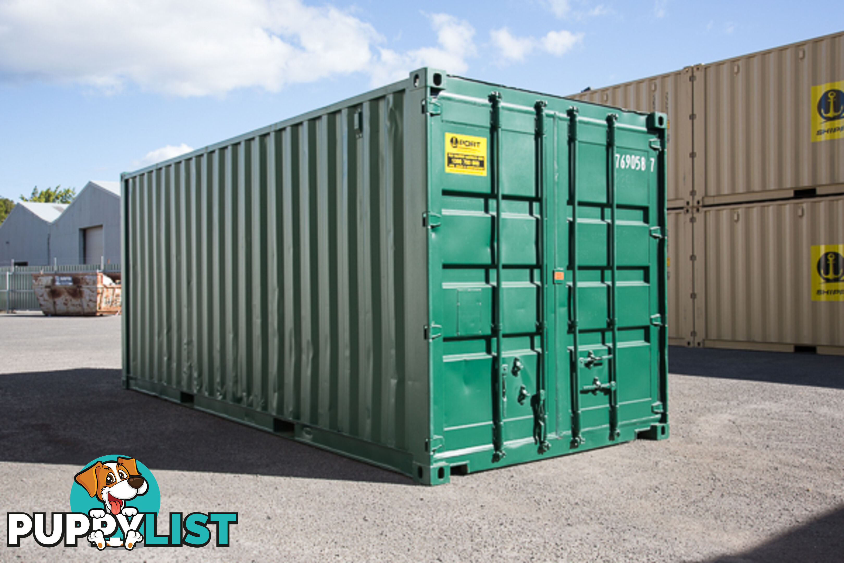 Refurbished Painted 20ft Shipping Containers Cessnock - From $4350 + GST