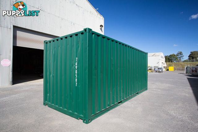 Refurbished Painted 20ft Shipping Containers Cessnock - From $4350 + GST