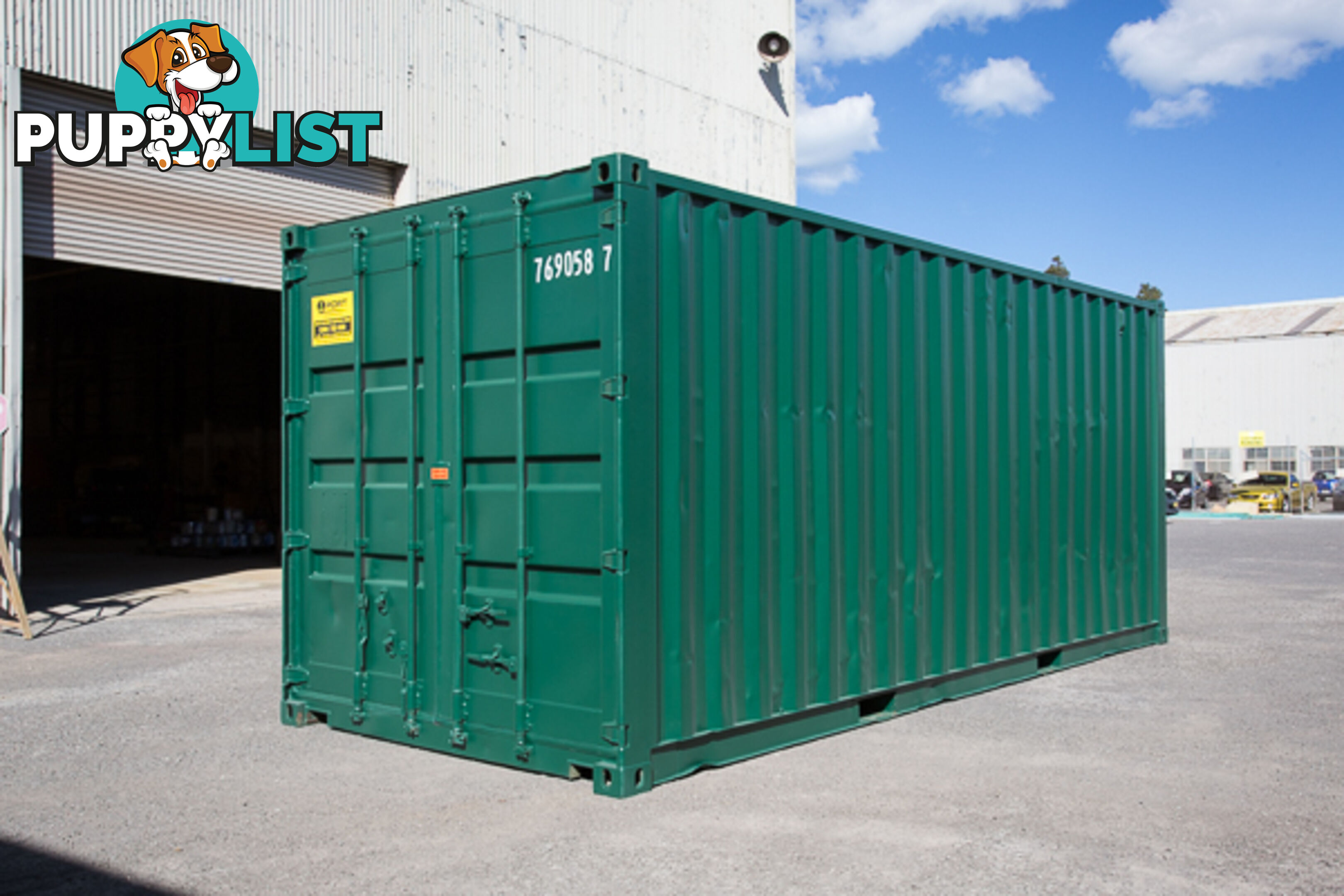 Refurbished Painted 20ft Shipping Containers Cessnock - From $4350 + GST