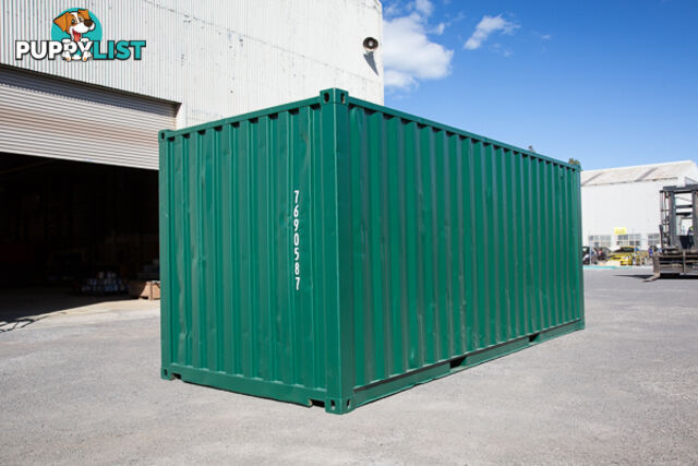 Refurbished Painted 20ft Shipping Containers Cessnock - From $4350 + GST