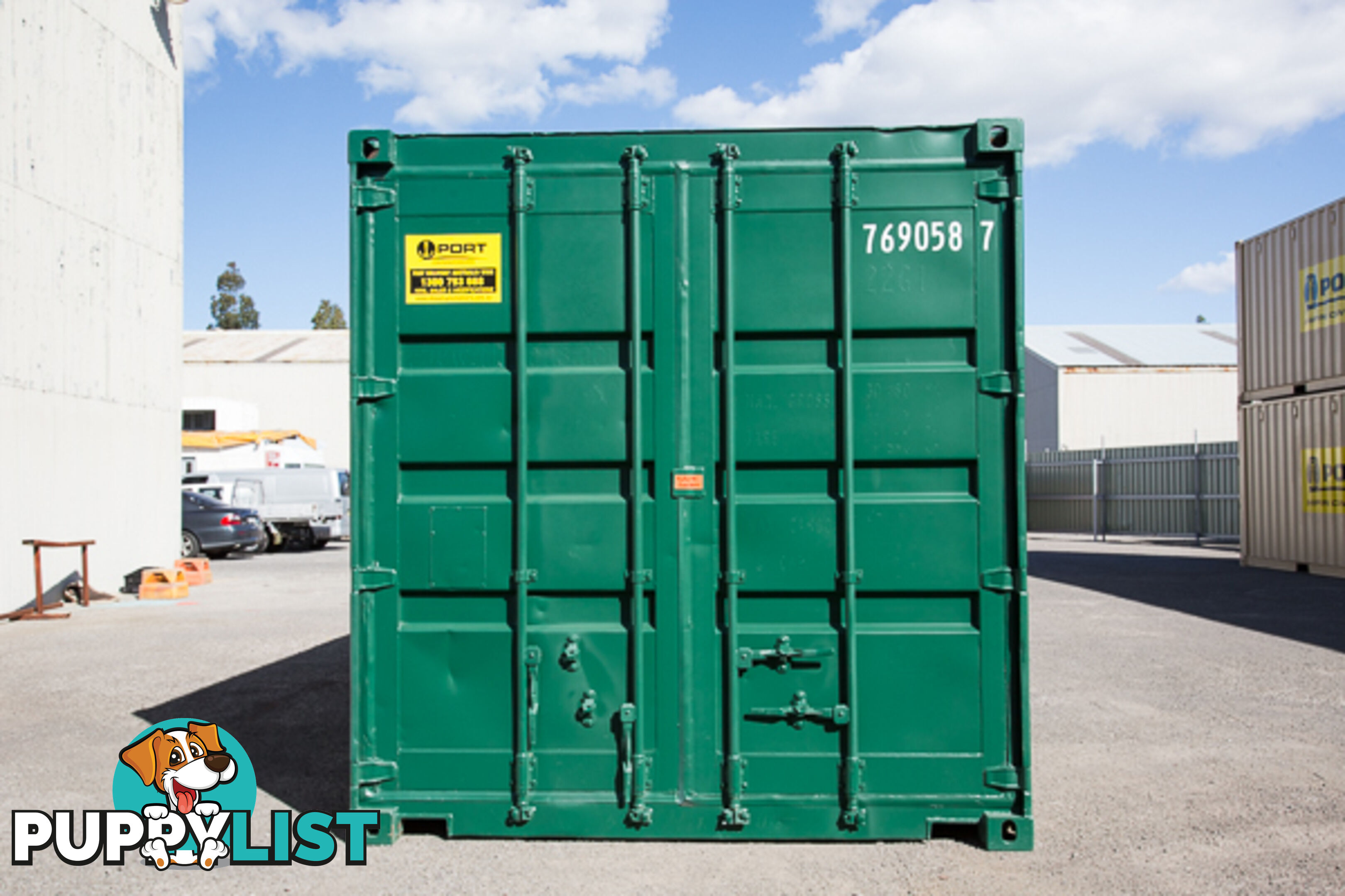 Refurbished Painted 20ft Shipping Containers Maitland - From $4350 + GST