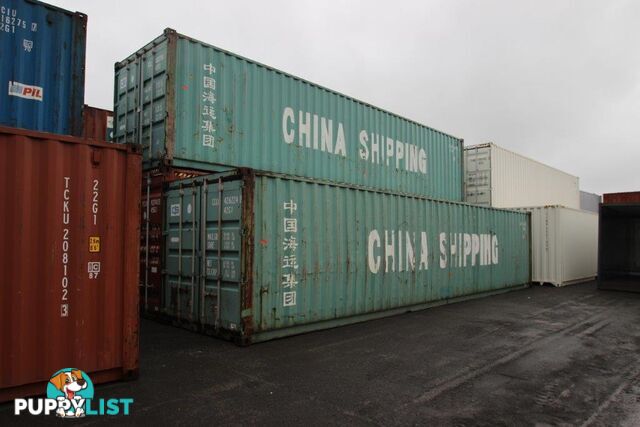 Used 40ft Shipping Containers Yeoval - From $3190 + GST