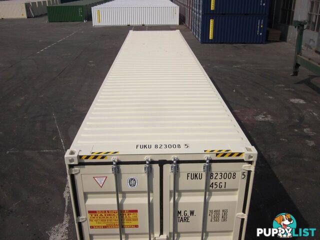 New 40ft High Cube Shipping Containers Erina - From $7950 + GST