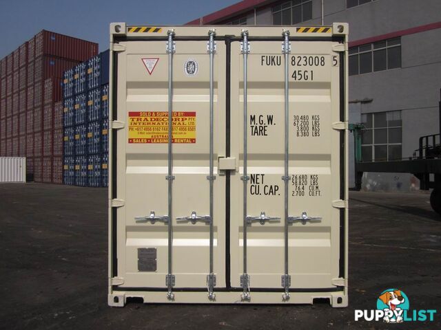 New 40ft High Cube Shipping Containers Erina - From $7950 + GST