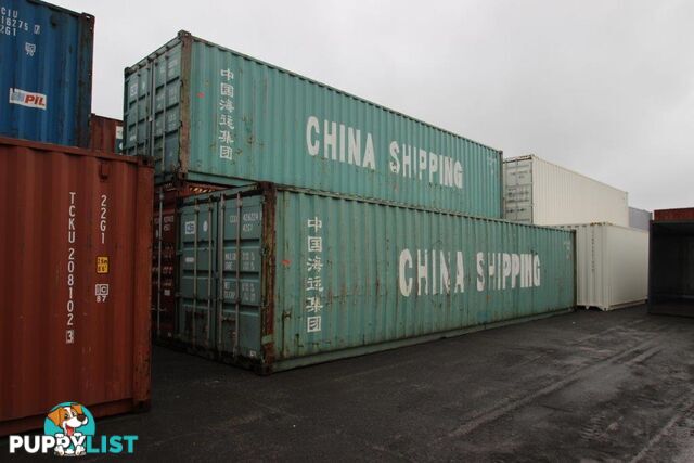 Used 40ft Shipping Containers Parkes - From $3190 + GST