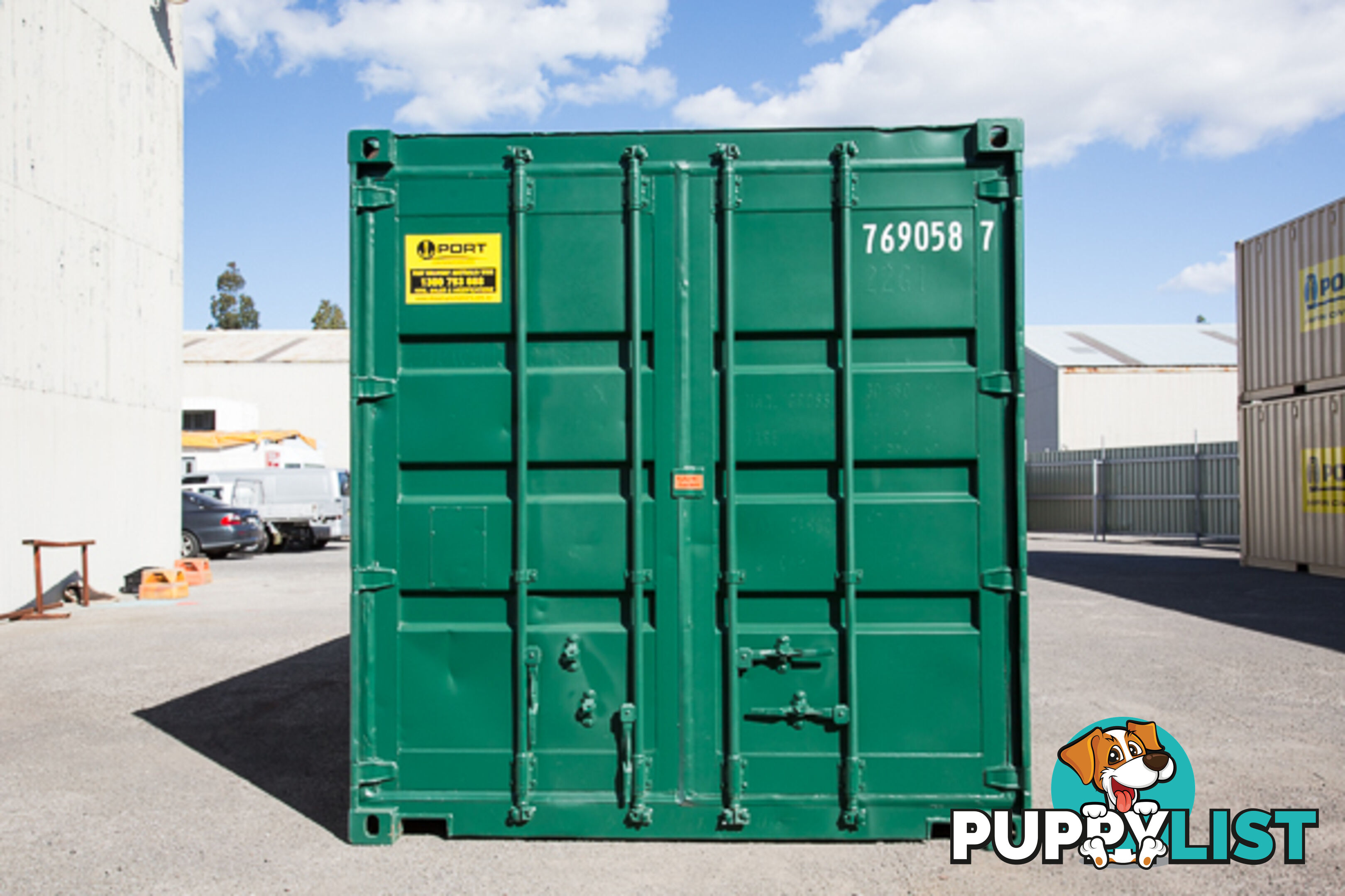 Refurbished Painted 20ft Shipping Containers Gunnedah - From $4350 + GST