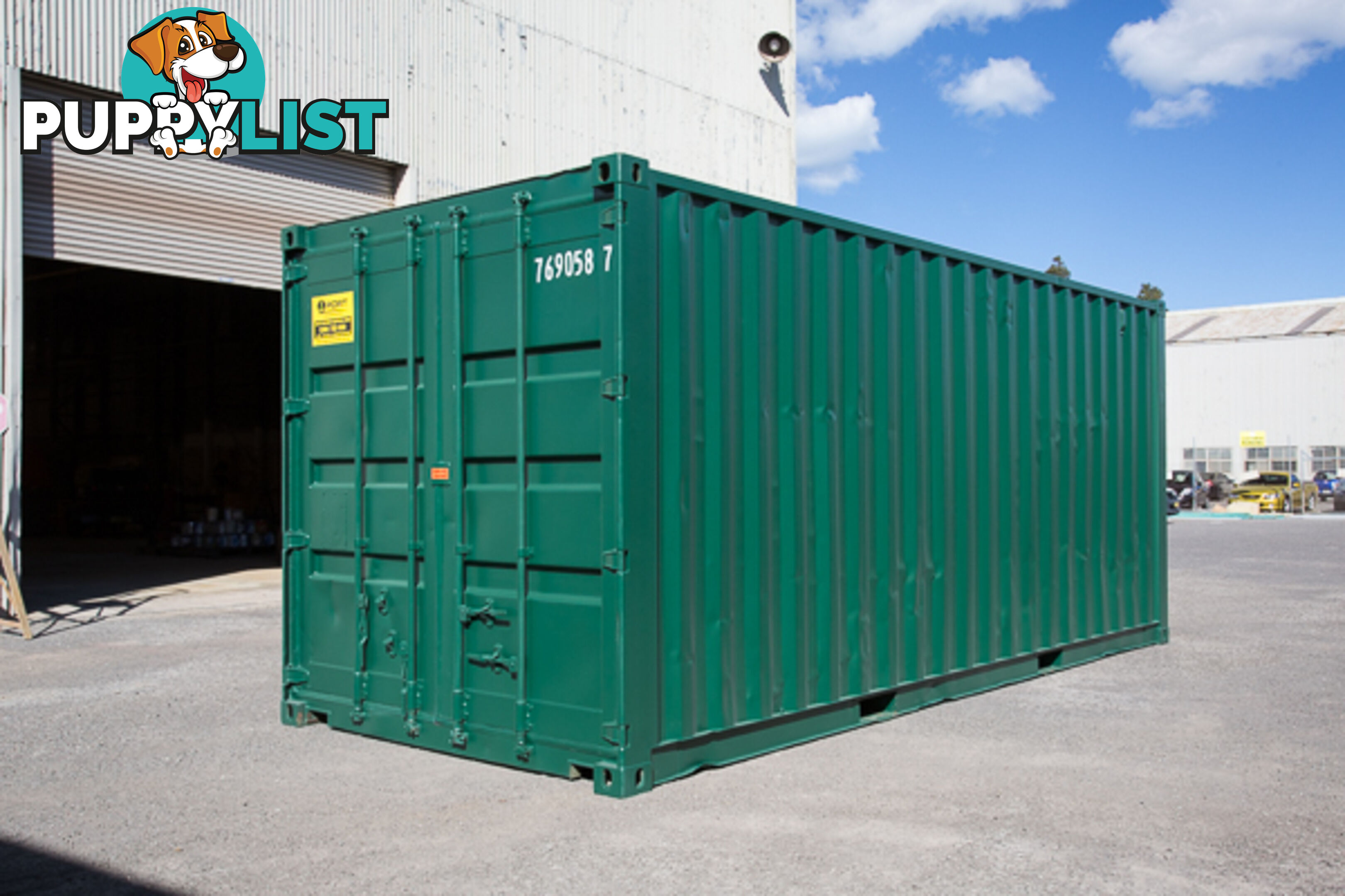 Refurbished Painted 20ft Shipping Containers Gunnedah - From $4350 + GST