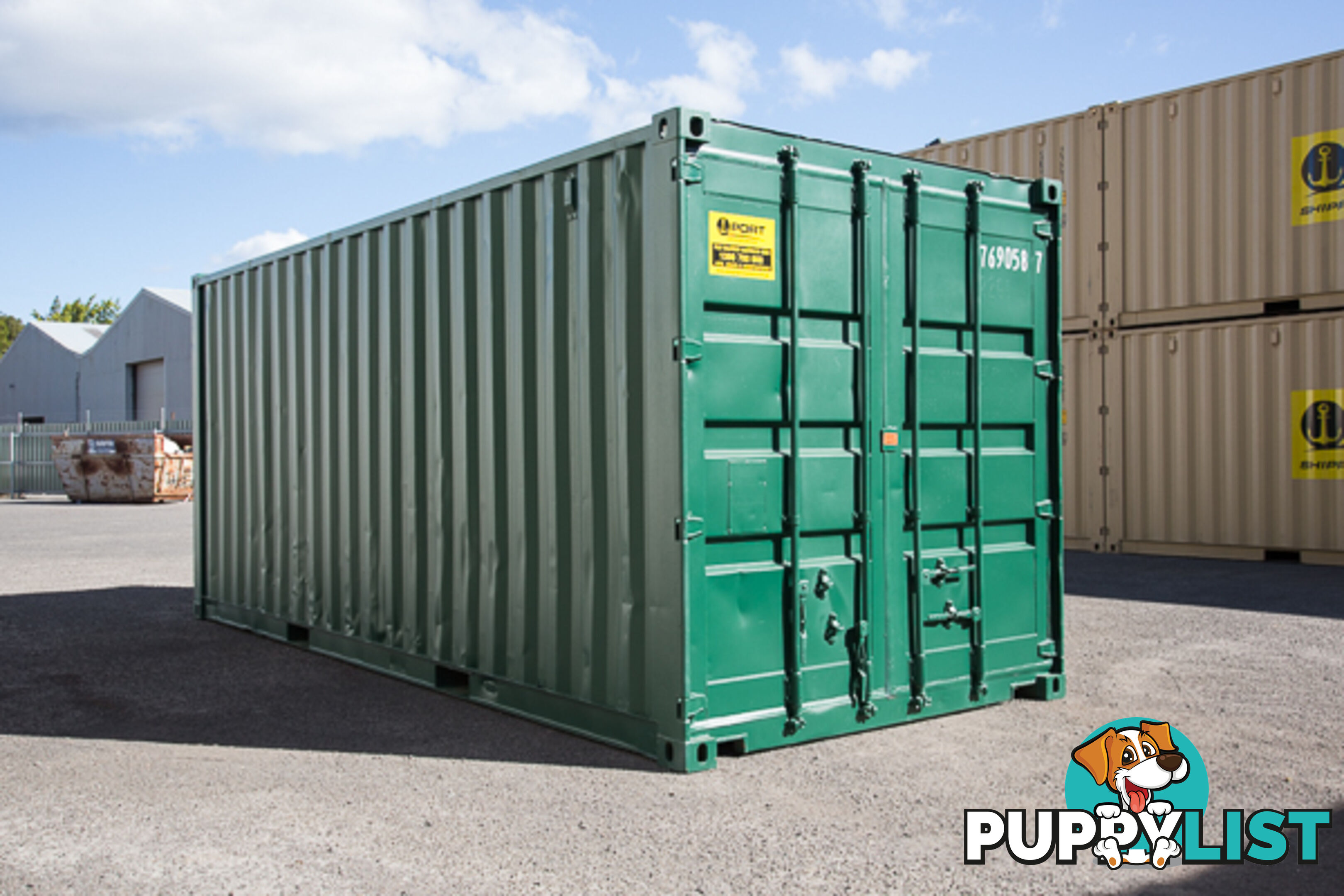 Refurbished Painted 20ft Shipping Containers Parkes - From $3950 + GST