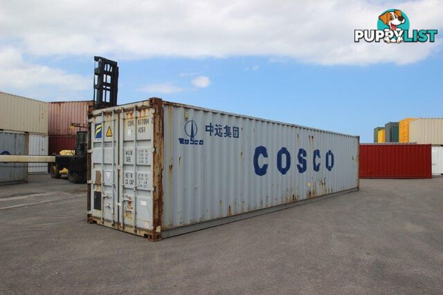 Used 40ft Shipping Containers Ulladulla - From $3190 + GST