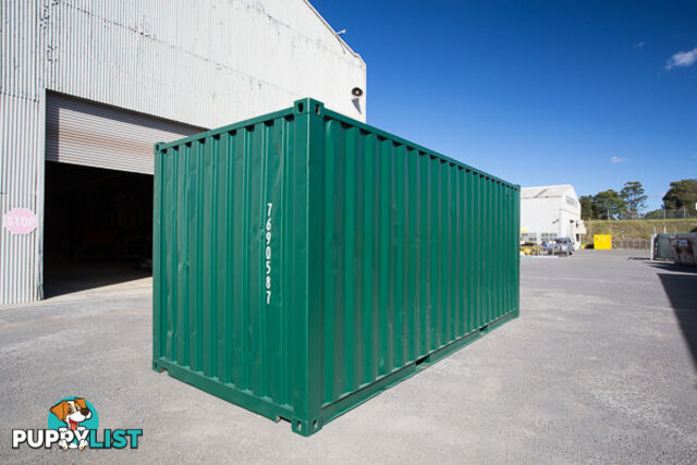 Refurbished Painted 20ft Shipping Containers Heathcote - From $3950 + GST