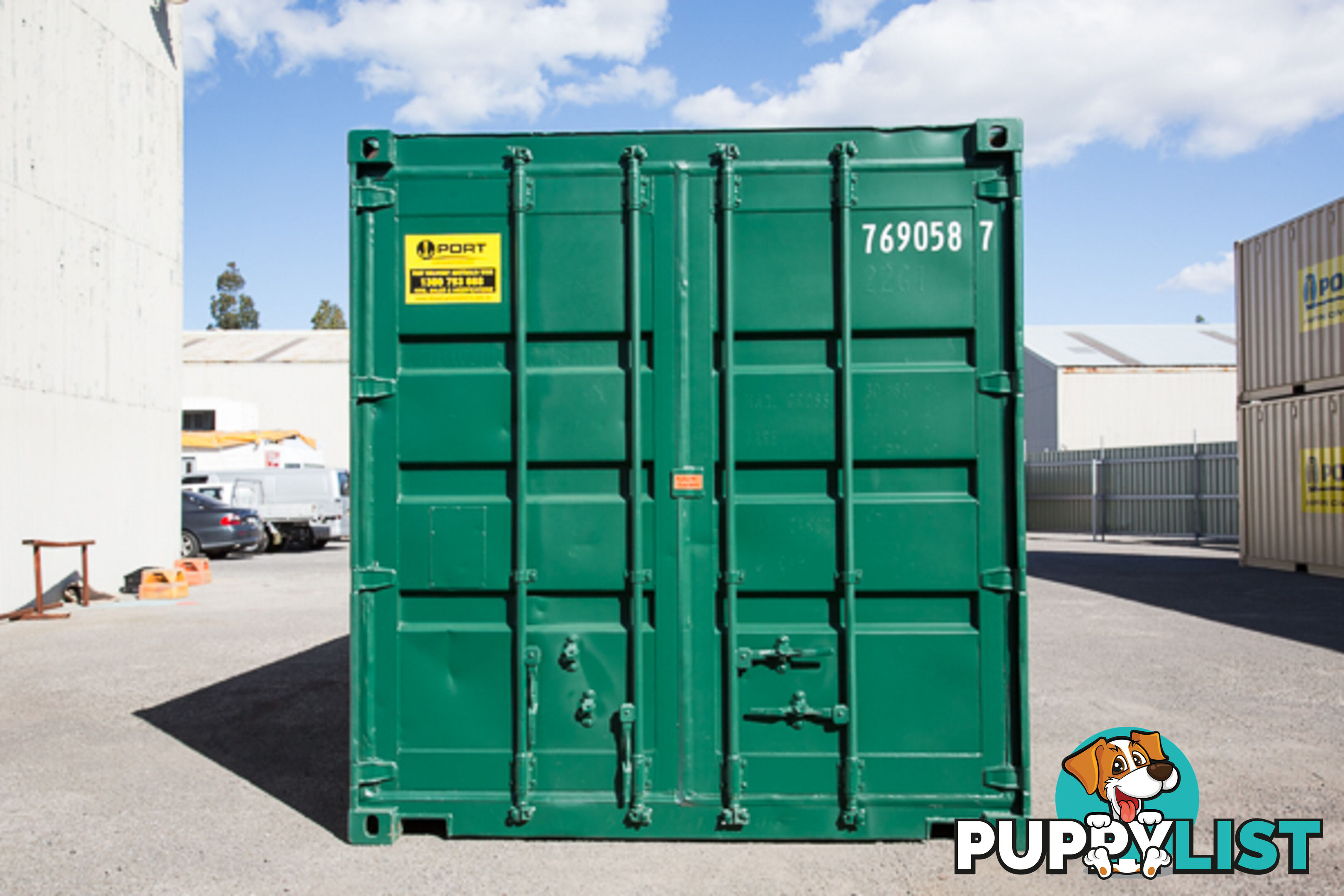 Refurbished Painted 20ft Shipping Containers Heathcote - From $3950 + GST