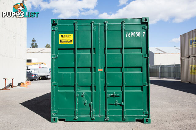 Refurbished Painted 20ft Shipping Containers Heathcote - From $3950 + GST