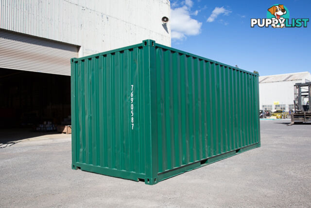 Refurbished Painted 20ft Shipping Containers Heathcote - From $3950 + GST