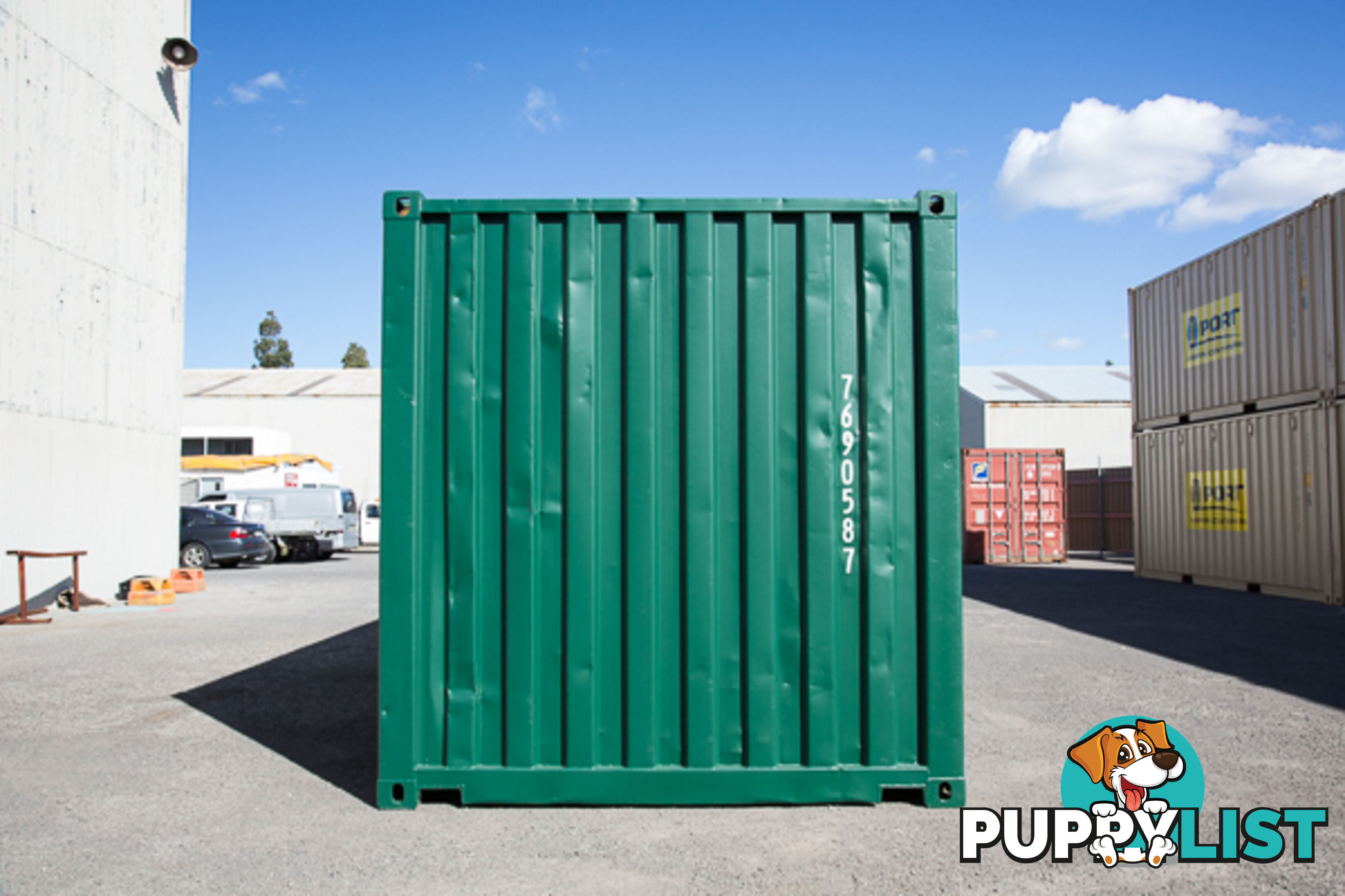 Refurbished Painted 20ft Shipping Containers Heathcote - From $3950 + GST