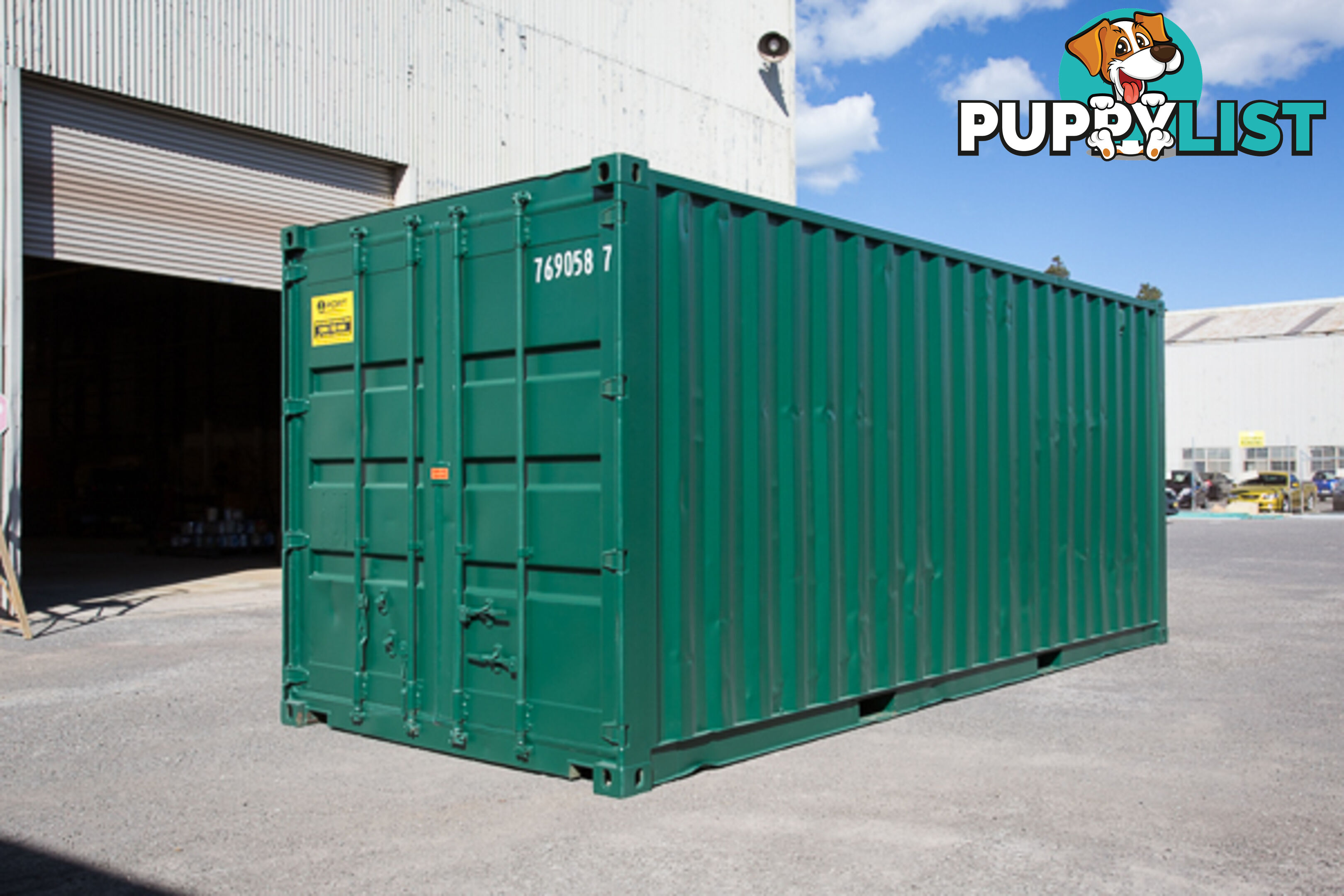 Refurbished Painted 20ft Shipping Containers Heathcote - From $3950 + GST