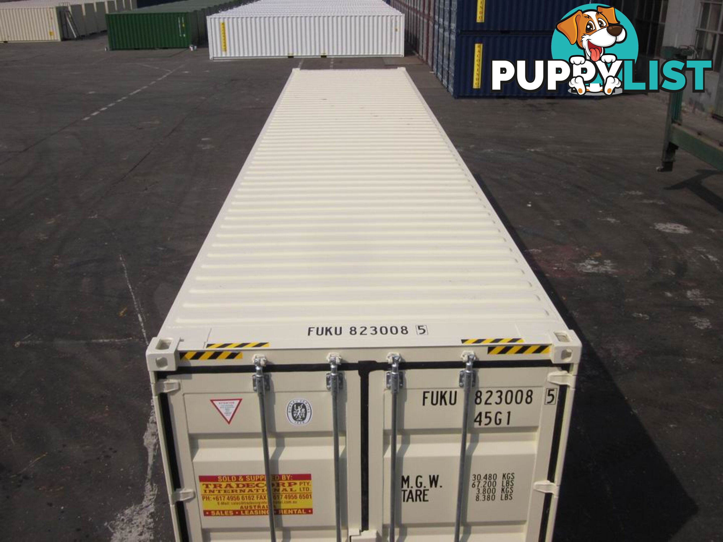 New 40ft High Cube Shipping Containers Bundaberg - From $7900 + GST
