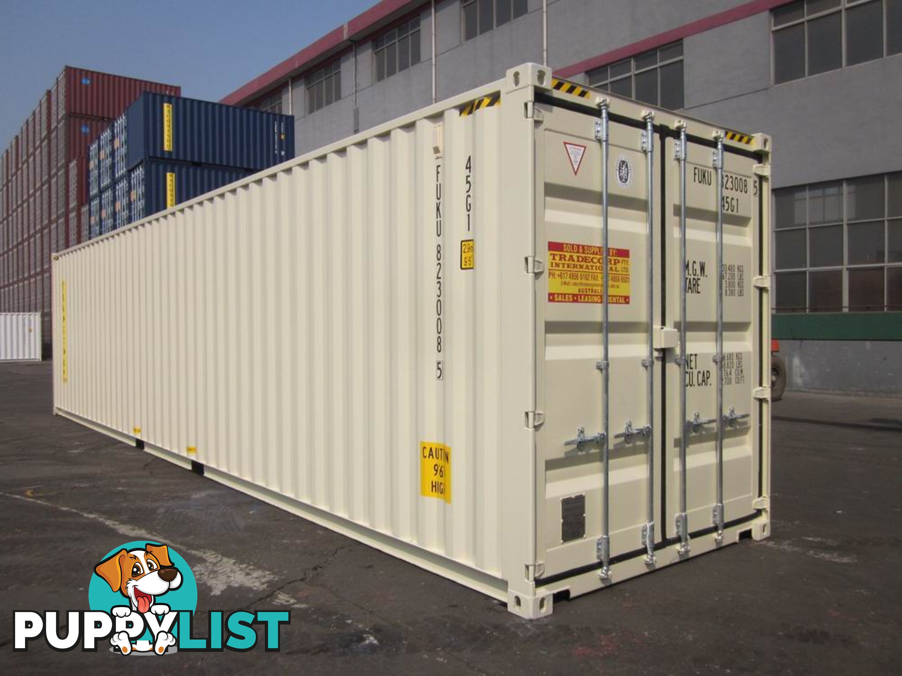 New 40ft High Cube Shipping Containers Bundaberg - From $7900 + GST