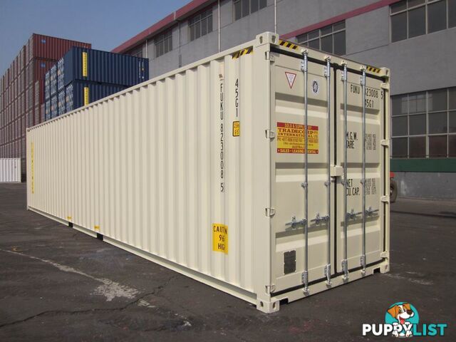 New 40ft High Cube Shipping Containers Bundaberg - From $7900 + GST