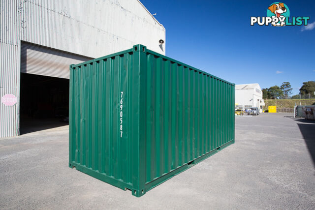 Refurbished Painted 20ft Shipping Containers Hurstville - From $3950 + GST