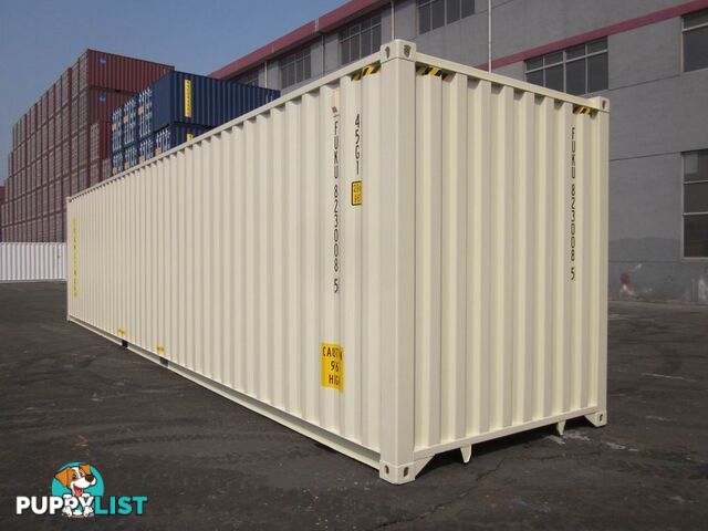 New 40ft High Cube Shipping Containers Port Lincoln - From $7200 + GST